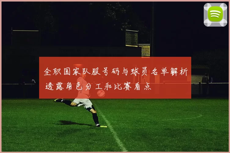 全职国家队服号码与球员名单解析 透露角色分工和比赛看点