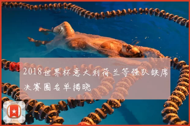 2018世界杯意大利荷兰等强队缺席决赛圈名单揭晓