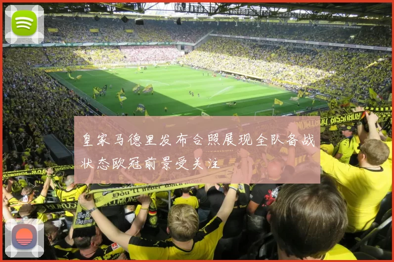 皇家马德里发布合照展现全队备战状态欧冠前景受关注